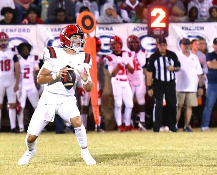 Midwest City Carl Albert quarterback Kevin Sperry by Michael Kinney
